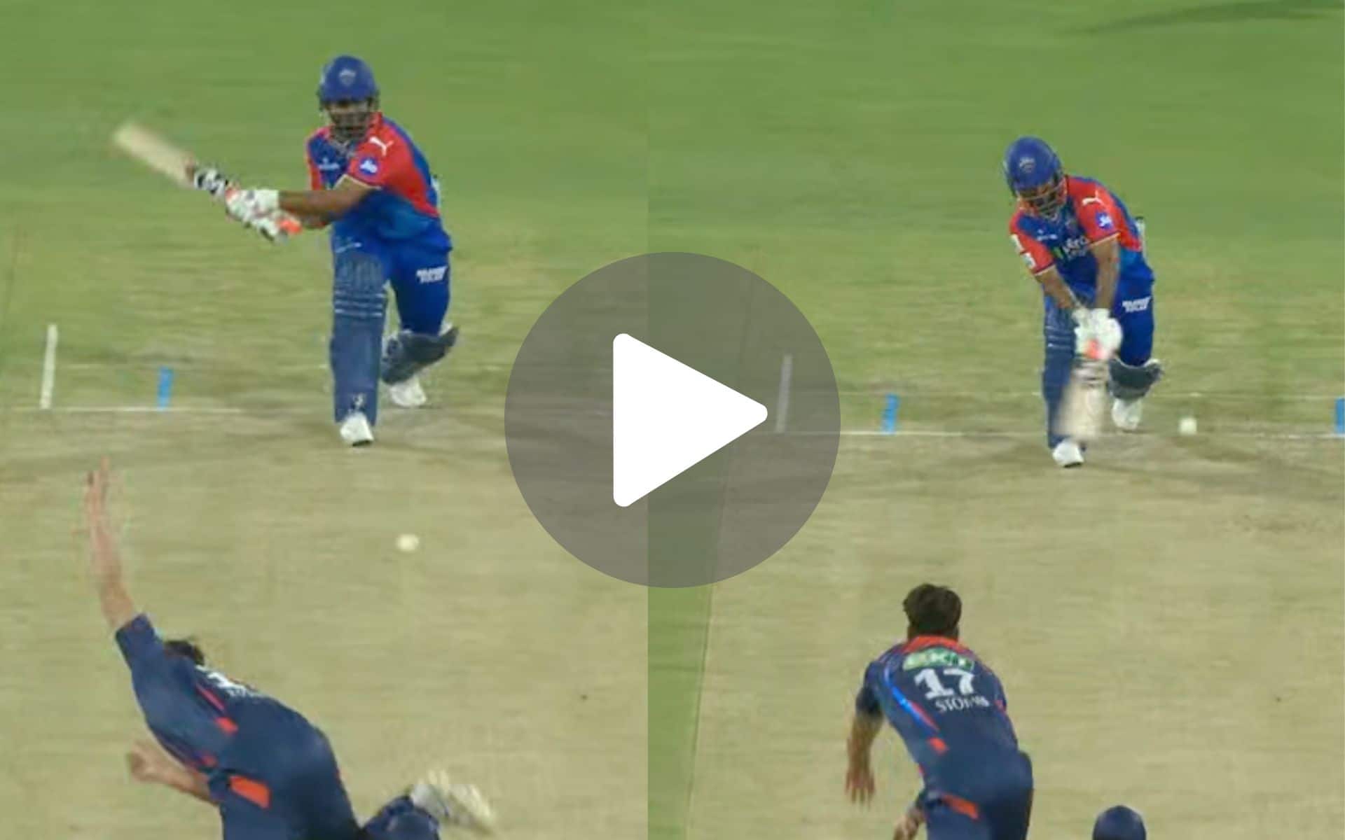 [Watch] Rishabh Pant Brings Out Outrageous 'Reverse-Scoop' Against Marcus Stoinis 